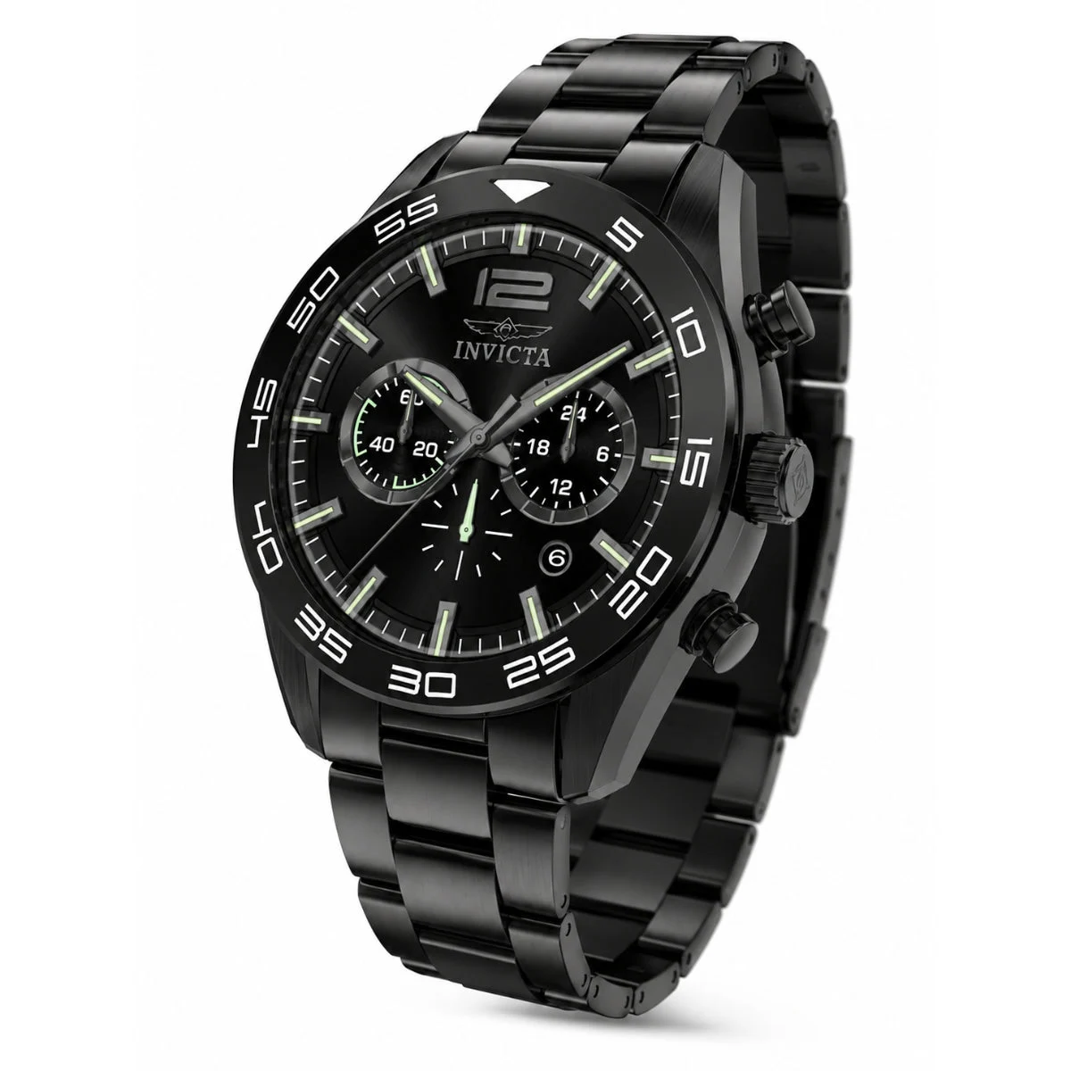 Invicta Speedway Revlock Watch - 46.5mm, Black (50861) 46.5 mm kol saati