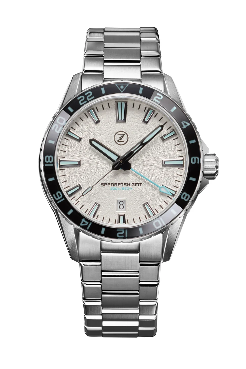 Zelos Spearfish GMT Frost 40 mm kol saati