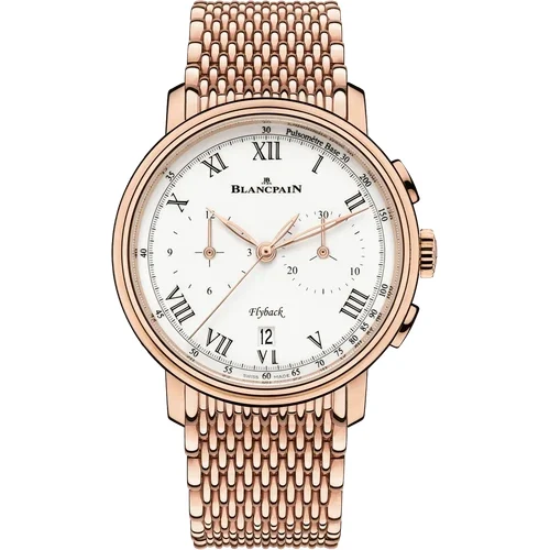 Blancpain Villeret Chronographe Flyback Pulsomètre 6680F 3631 MMB 43.7 mm kol saati