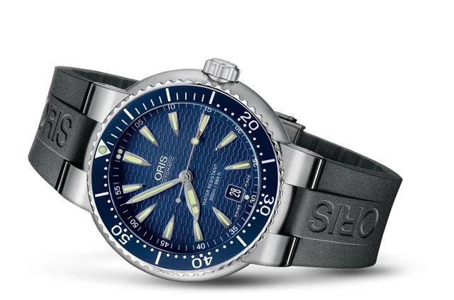 Oris Divers Date 01 733 7533 8555-07 4 24 34EB kol saati