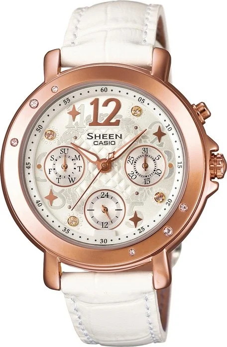 Casio Sheen SHE-3033GL-7AUDR 37.3 mm kol saati