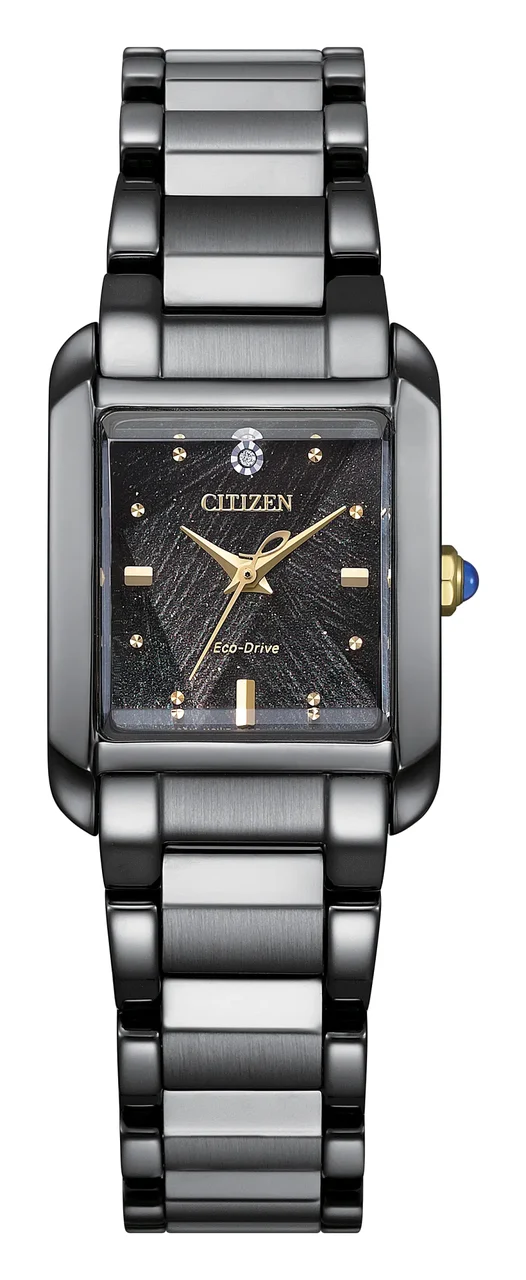 Citizen Bianca LIGHT in BLACK EW5636-55E 22 mm kol saati