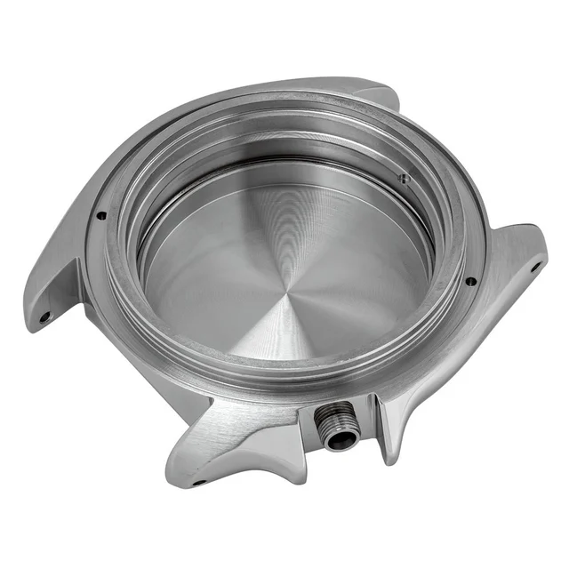Islander Replacement stainless steel case with 4:00 crown and crown guards #CASE-01 kol sa