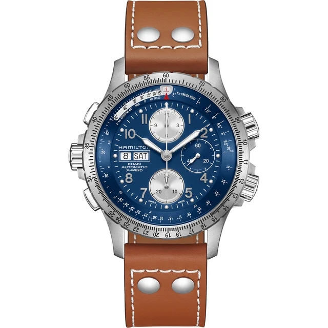 Hamilton Khaki Aviation X-Wind Auto chrono H77506540 kol saati