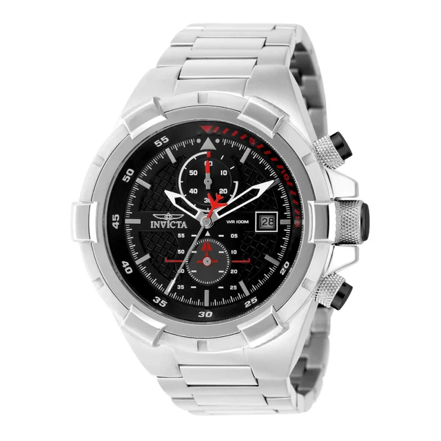 Invicta Aviator Falcon Watch - 50.5mm, Steel (49251) kol saati