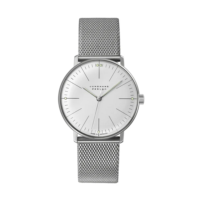 Junghans Max Bill Handaufzug 027/3004.46 kol saati