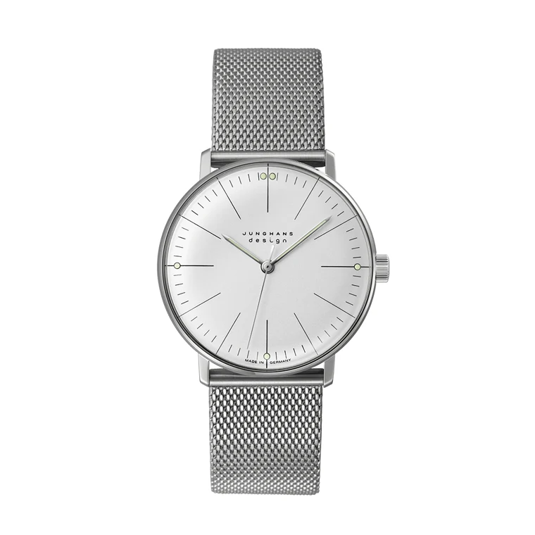 Junghans Max Bill Handaufzug 027/3004.46 kol saati
