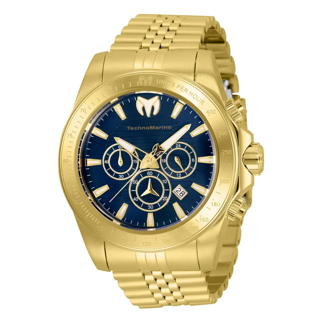 Technomarine Manta Grand Watch - 47mm. Gold (TM-220149) kol saati