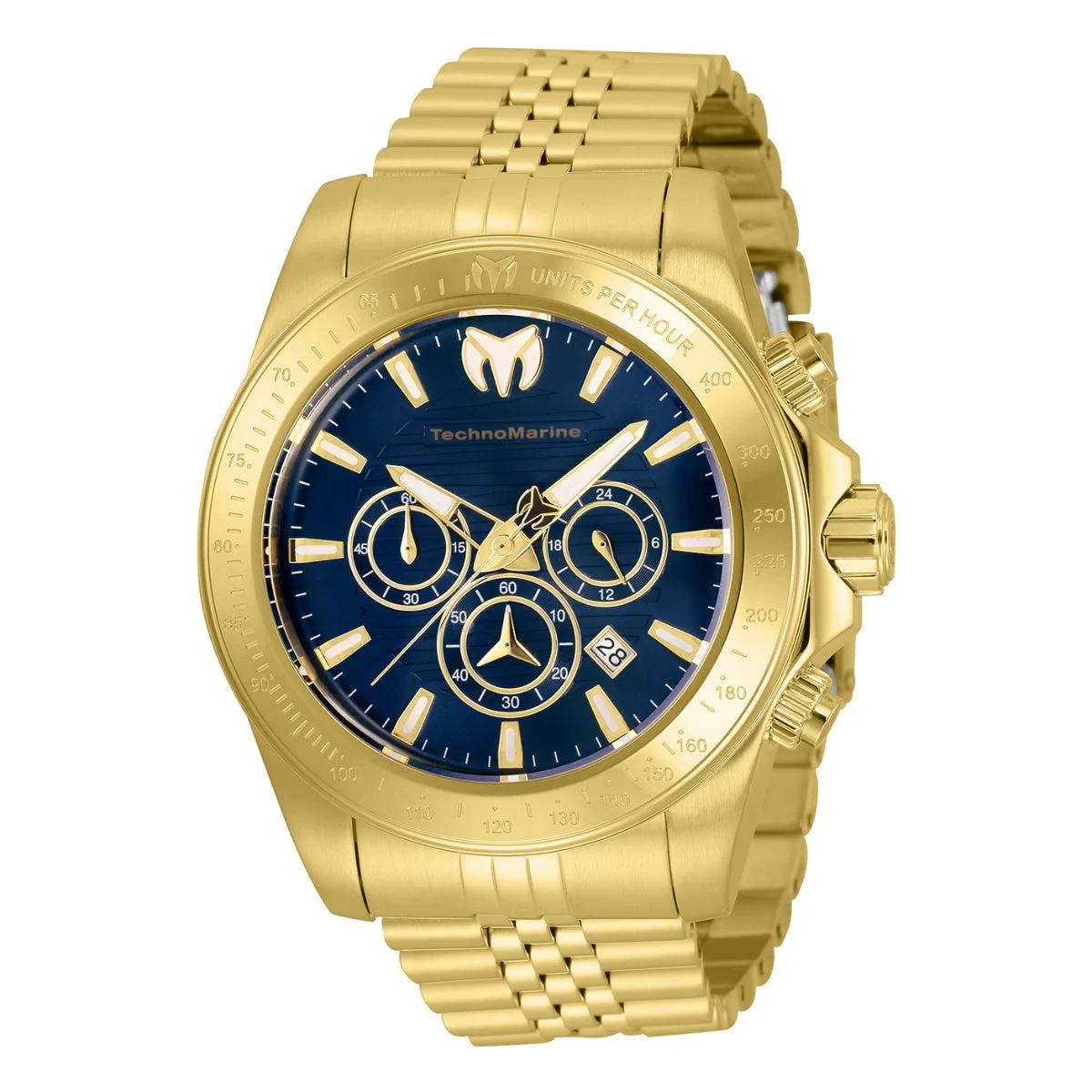 Technomarine Manta Grand Watch - 47mm. Gold (TM-220149) 47 mm kol saati