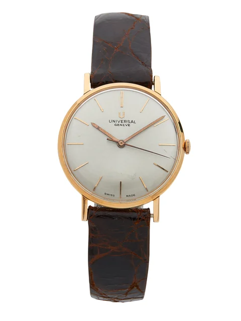 Universal UNIVERSAL REF. 111214-1, PINK GOLD kol saati
