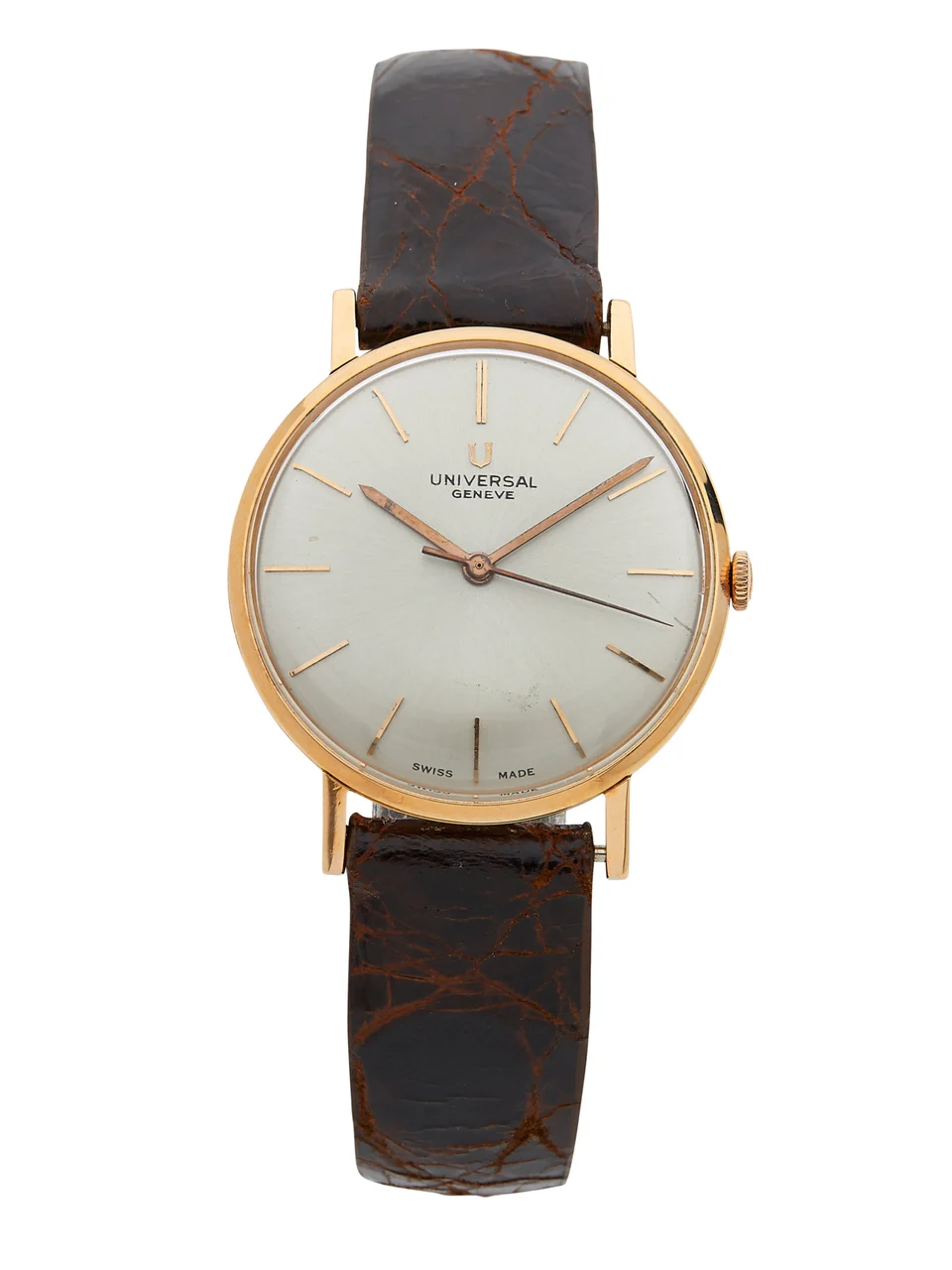 Universal UNIVERSAL REF. 111214-1, PINK GOLD kol saati