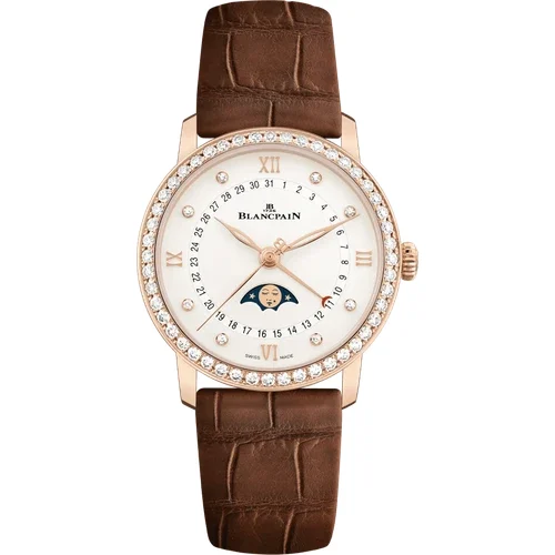 Blancpain Villeret Quantième Phases de Lune 6126 2987 55A kol saati