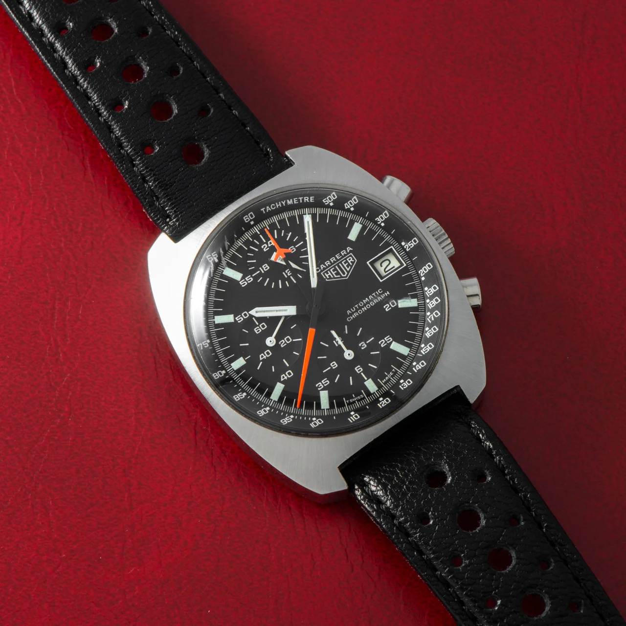Heuer Carrera 40992808 38 mm kol saati