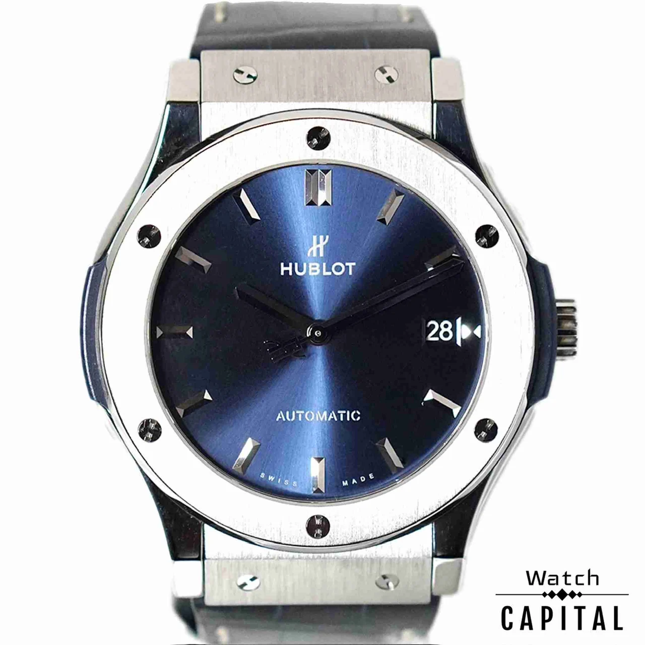 Hublot Classic Fushion 511.NX.7170.RX Pre-Owned Hublot Classic Fushion 511.NX.7170.RX 45 mm kol saati