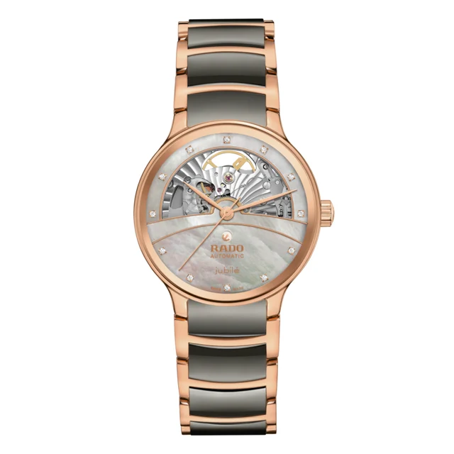 Rado Centrix Automatic Diamonds Open Heart R30029912 kol saati