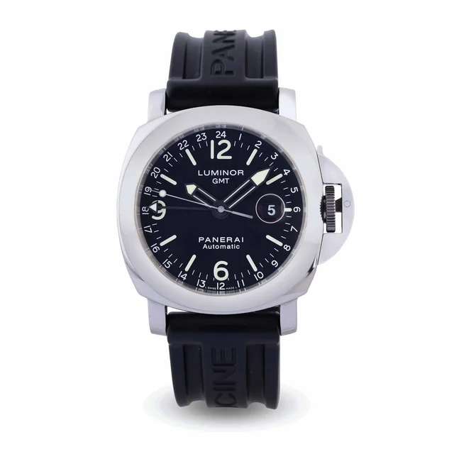Panerai PANERAI REF. PAM00063, LUMINOR GMT, STEEL, NO.1041/1500 kol saati
