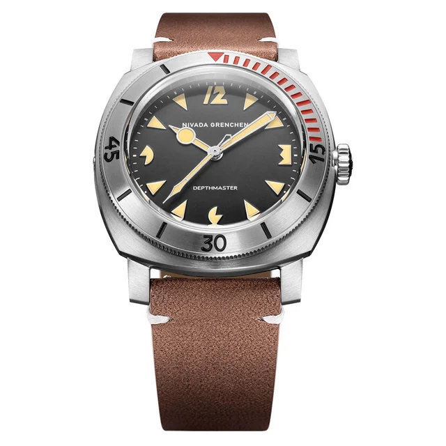 Nivada Grenchen Pacman Depthmaster Watch #14200A14 kol saati
