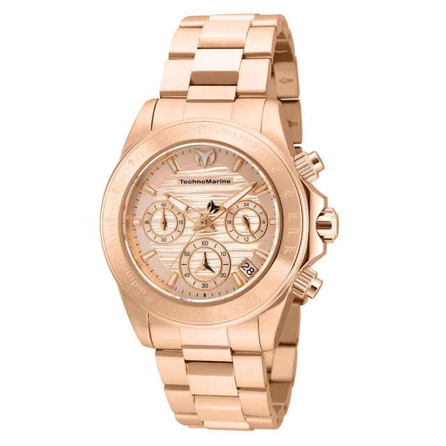 Invicta TechnoMarine Manta Ray Watch - 38mm, Rose Gold (TM-219017) kol saati