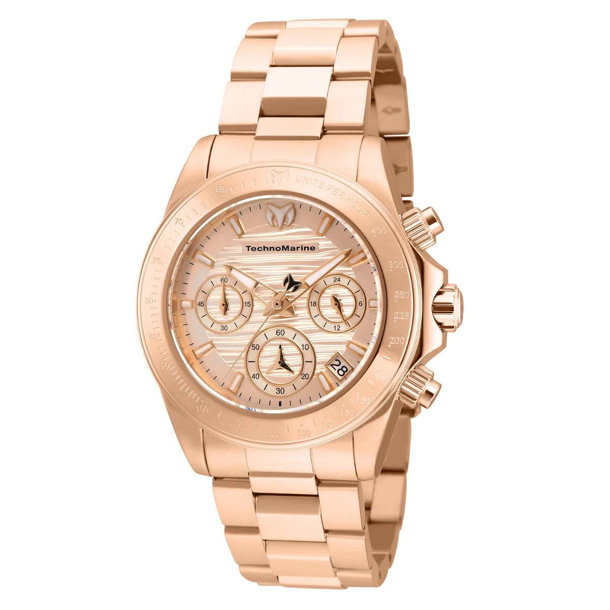Invicta TechnoMarine Manta Ray Watch - 38mm, Rose Gold (TM-219017) 38 mm kol saati