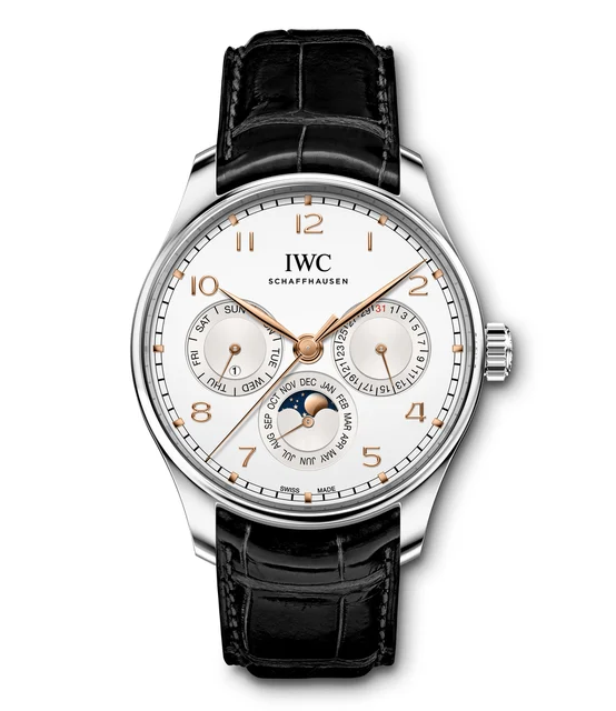 IWC Portugieser Perpetual Calendar 42 IW344203 kol saati