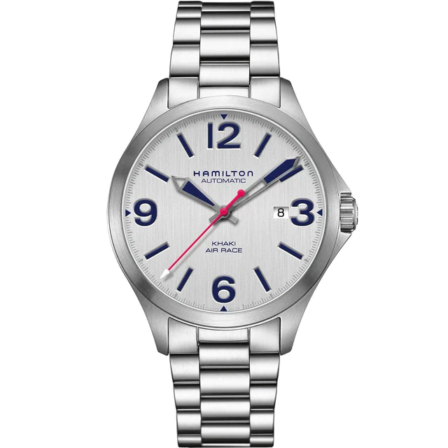 Hamilton Khaki Aviation Air Race Auto H76525151 kol saati