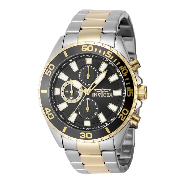 Invicta Pro Diver Watch - 46mm. Gold. Steel (49117) kol saati