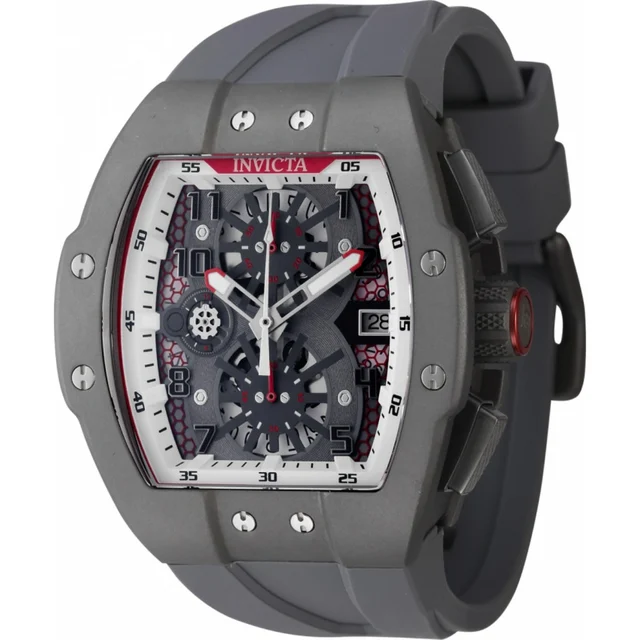 Invicta Titanium Racing Watch - 47mm, Grey (47189) kol saati