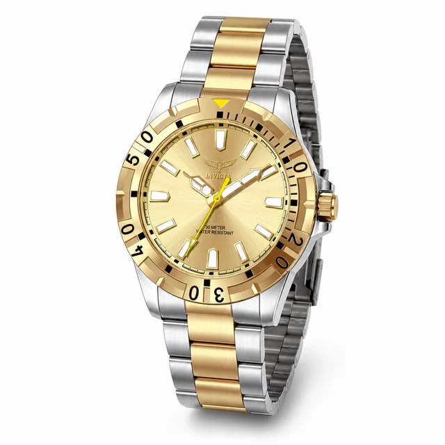 Invicta Specialty I by Watch - 42mm. Gold. Steel (69035) kol saati