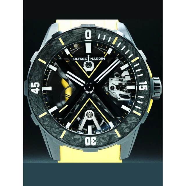 Ulysse Nardin Skeleton X Diver 3723-170LE-2A-BLACK/3B 210000077668 kol saati