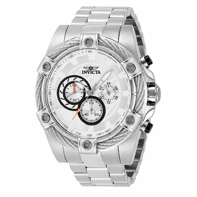 Invicta Bolt Valkir Watch - 52mm, Steel (69797) kol saati