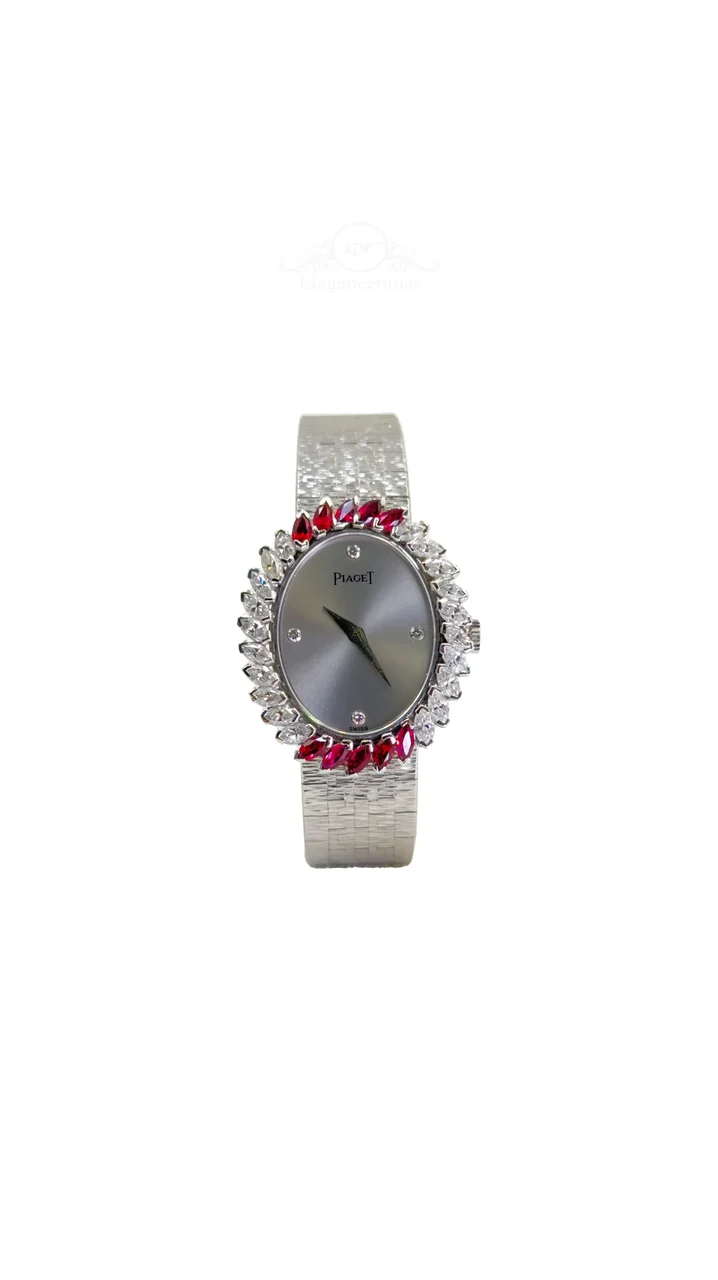 Piaget Vintage white gold Vintage Piaget white gold 30 mm kol saati
