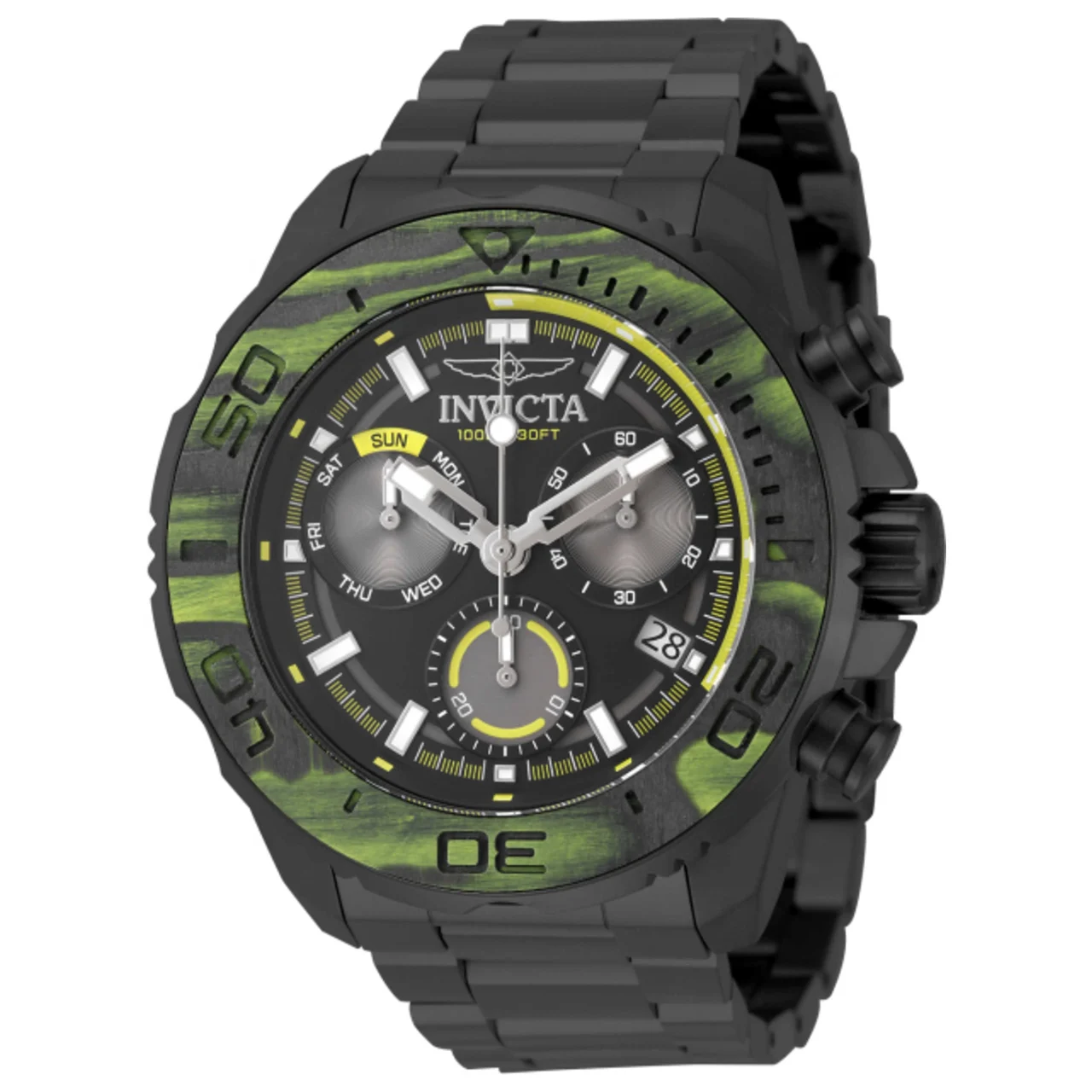 Invicta Carbon Hawk Watch IN-51082 kol saati