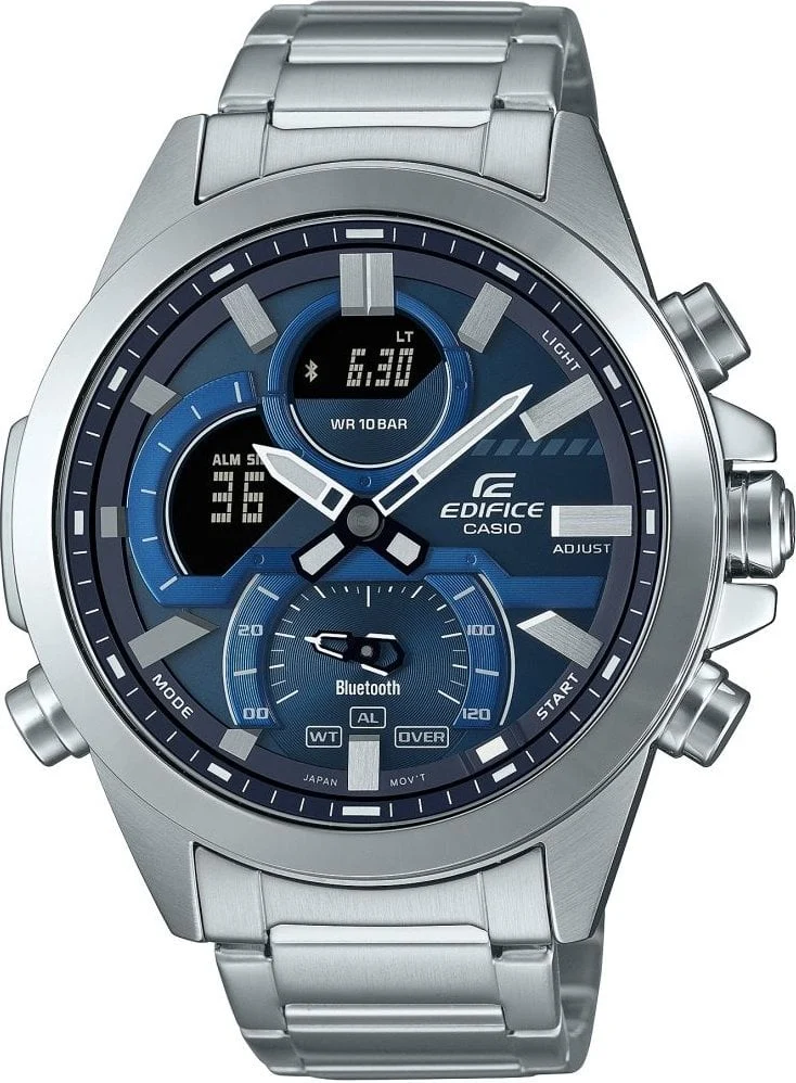 Casio Edifice Akilli Telefon Bağlantili ECB-30D-2ADF 48.7 mm kol saati