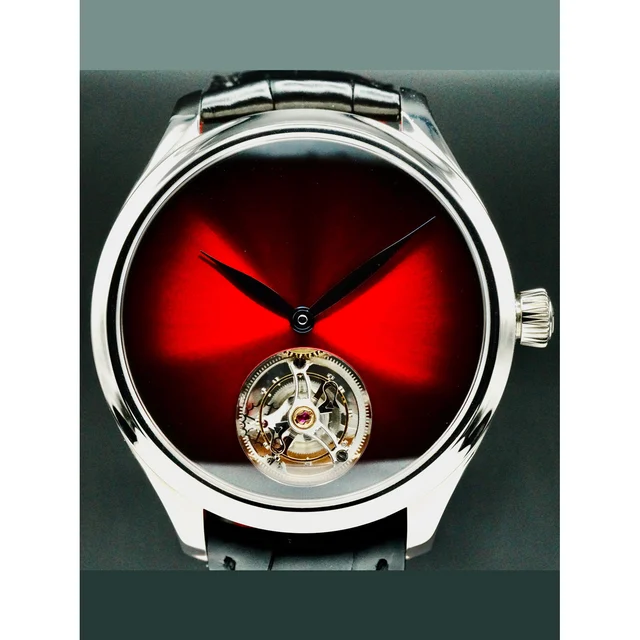 H. Moser & Cie. - Moser & Cie. Endeavour Tourbillon Red Fume White Gold 1804-0209 21000005