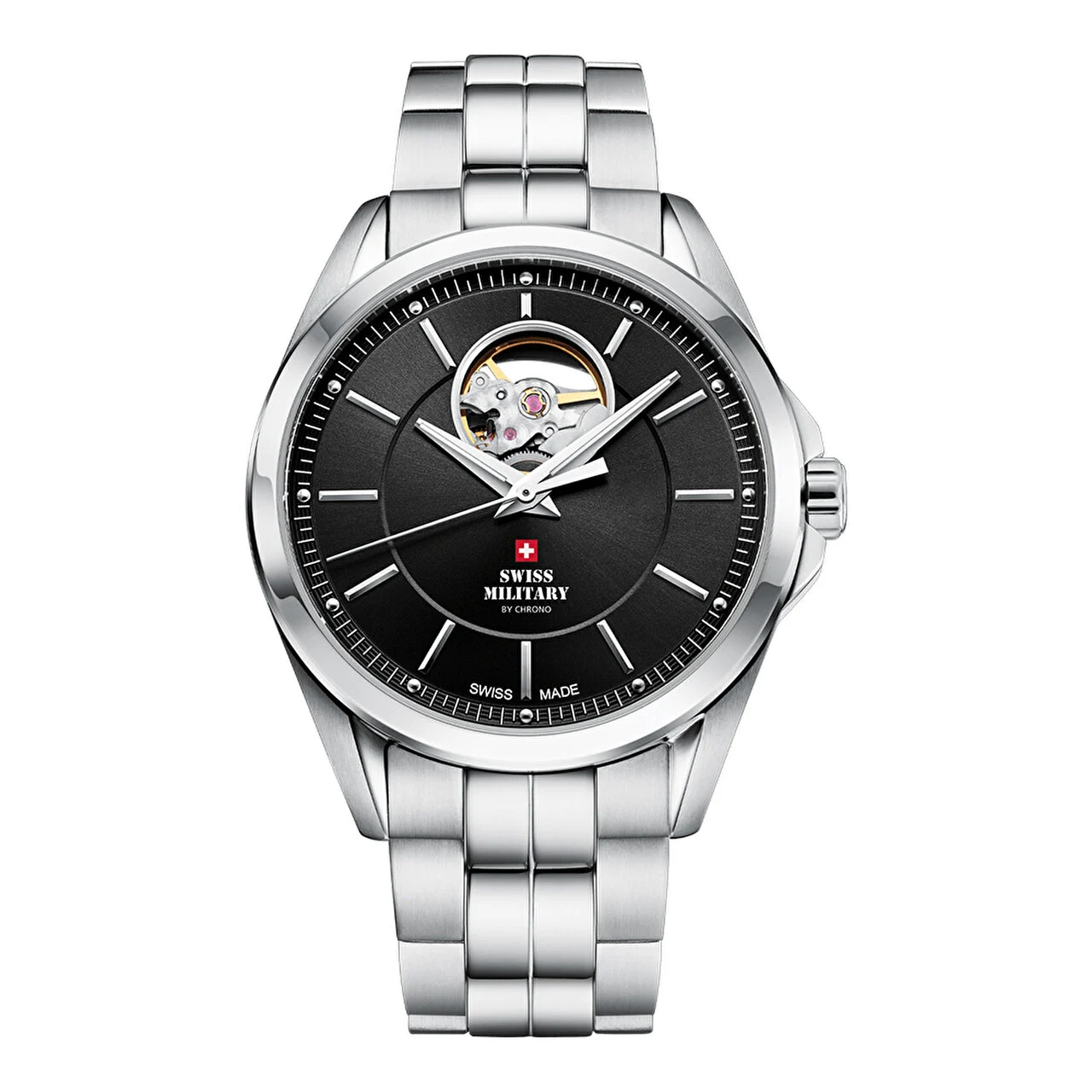 SWISS MILITARY BY CHRONO SMA34085.21 40 mm kol saati