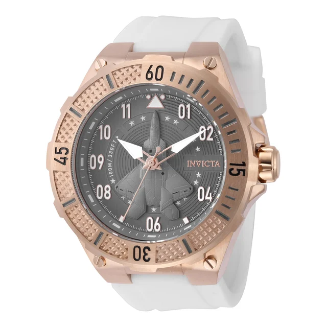 Invicta Aviator Alacer Watch - 50mm. White (50644) kol saati