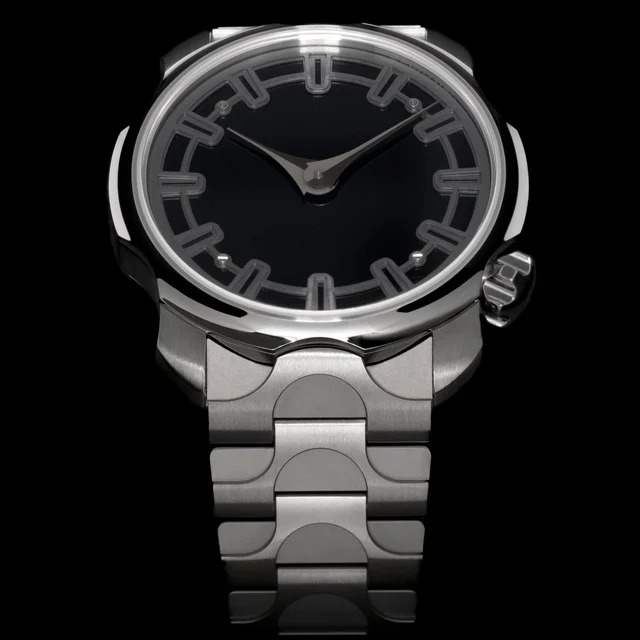 Sarpaneva Black Enamel k1-black-enamel kol saati