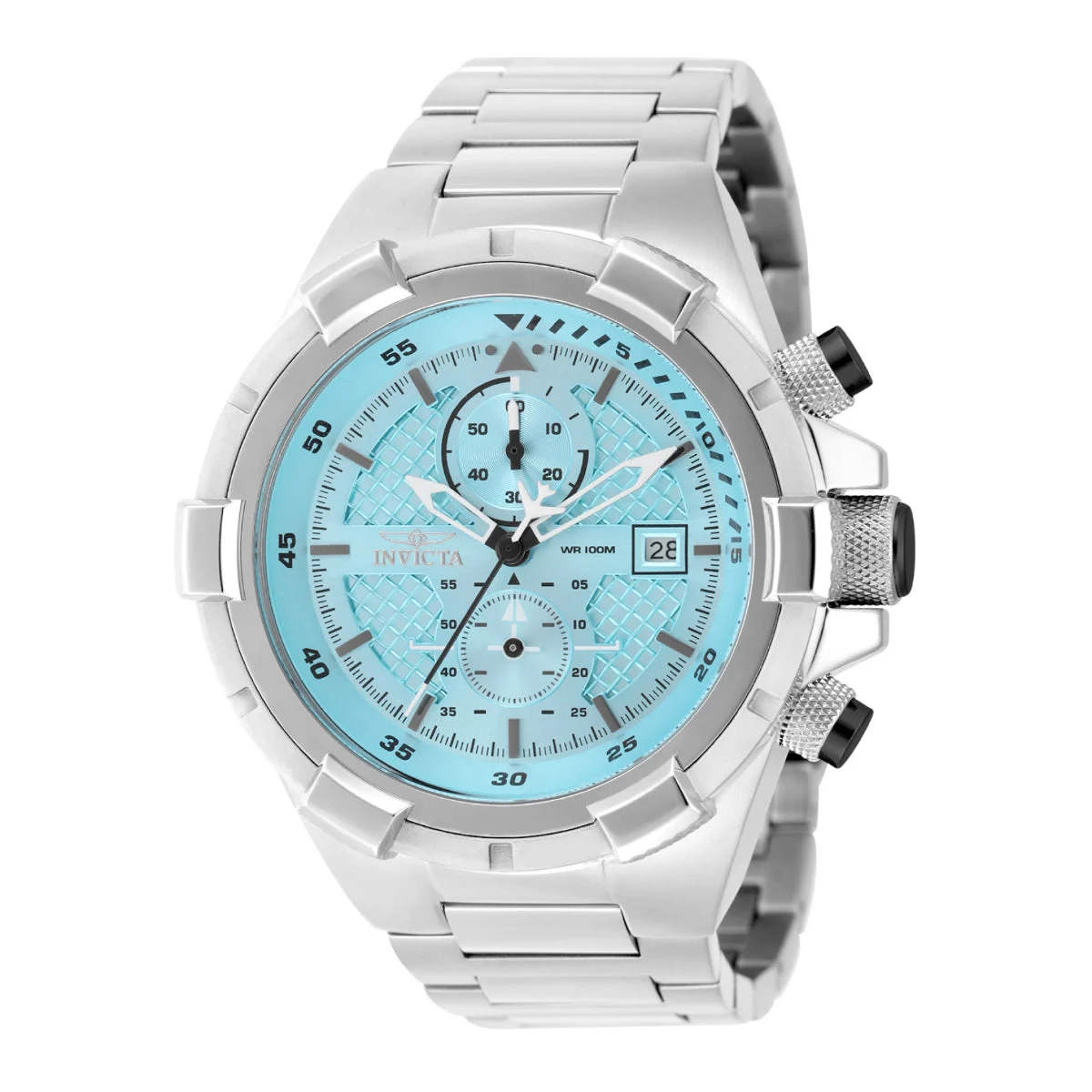 Invicta Aviator Falcon Watch - 50.5mm. Steel (49252) 50.5 mm kol saati