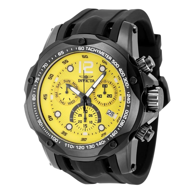 Invicta Speedway Gaccel Ronda Z60 FE Caliber Watch - 51mm. Black (48908) kol saati
