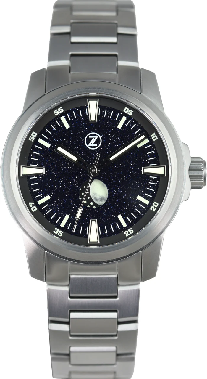 Zelos Aurora Moonphase PRE1586 41 mm kol saati