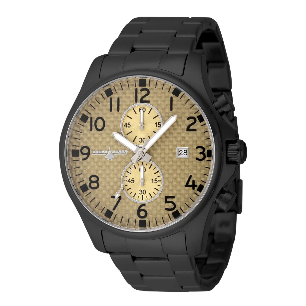 Chase Durer Watch - 48mm, Black (CDW-0100) 48 mm kol saati