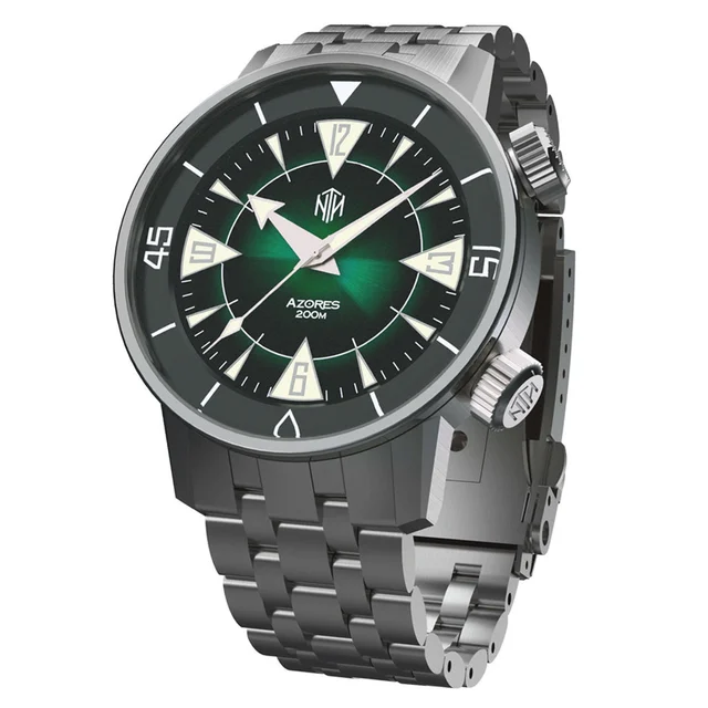 NTH Azores 200-Meter Hi-Beat Automatic Dive Watch with a DD AR Sapphire Crystal #WW- -TZAN