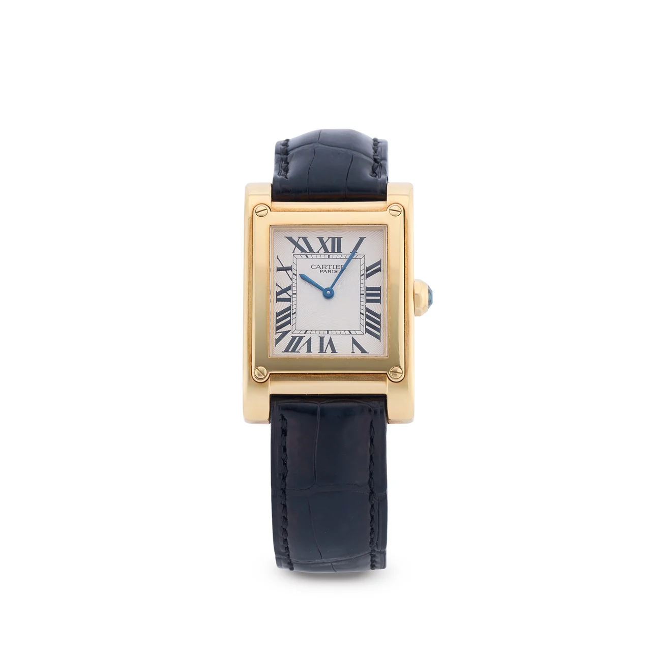 Cartier CARTIER, REF. 2484E, TANK A VIS COLLECTION PRIVÉE CARTIER PARIS(CPCP), 18K YELLOW GOLD kol saati