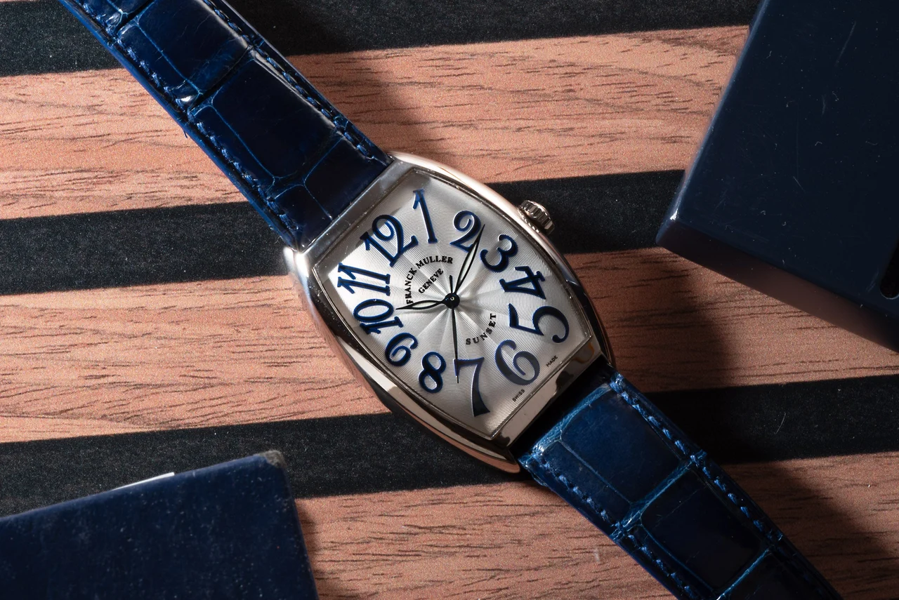 Franck Muller Cintrée Curvex 40991624 34 mm kol saati