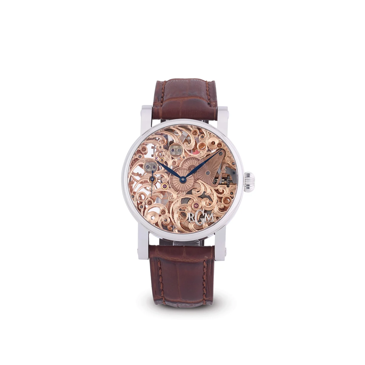 Rgm RGM, REF. 222, HAMILTON SKELETON, STEEL kol saati