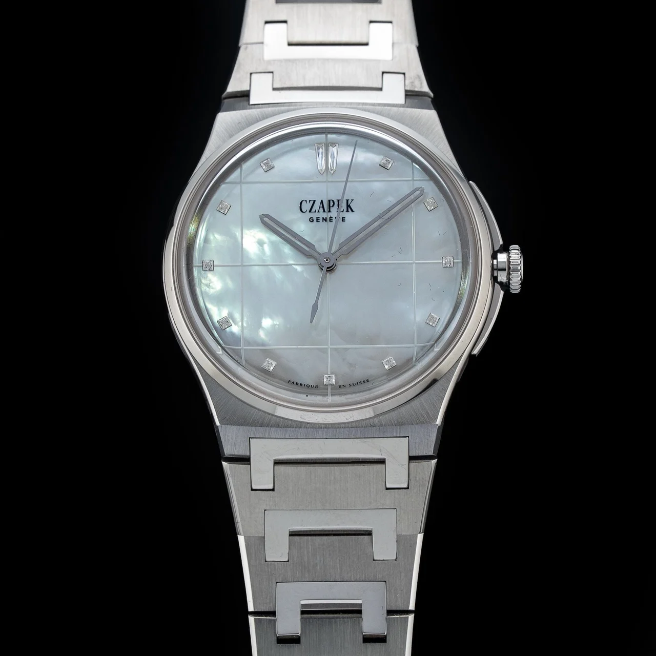 CZAPEK Antarctique S La Carte Des Nuages Misty White NAP210009N5446 kol saati