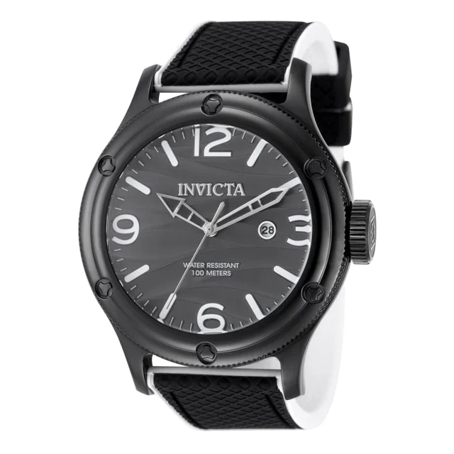Invicta Pro Diver Oceanic Motion Watch - 48mm. White. Black (50309) kol saati