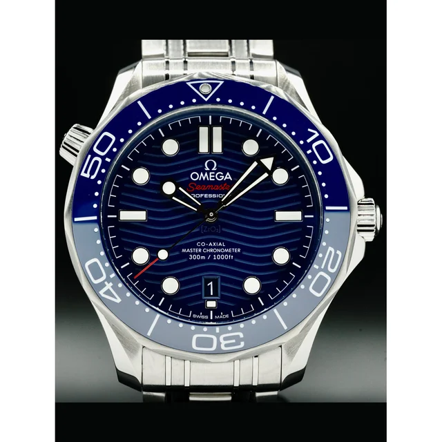 OMEGA Seamaster Diver 300M Co-Axial Master Chronometer on Bracelet 210.30.42.20.03.001 210