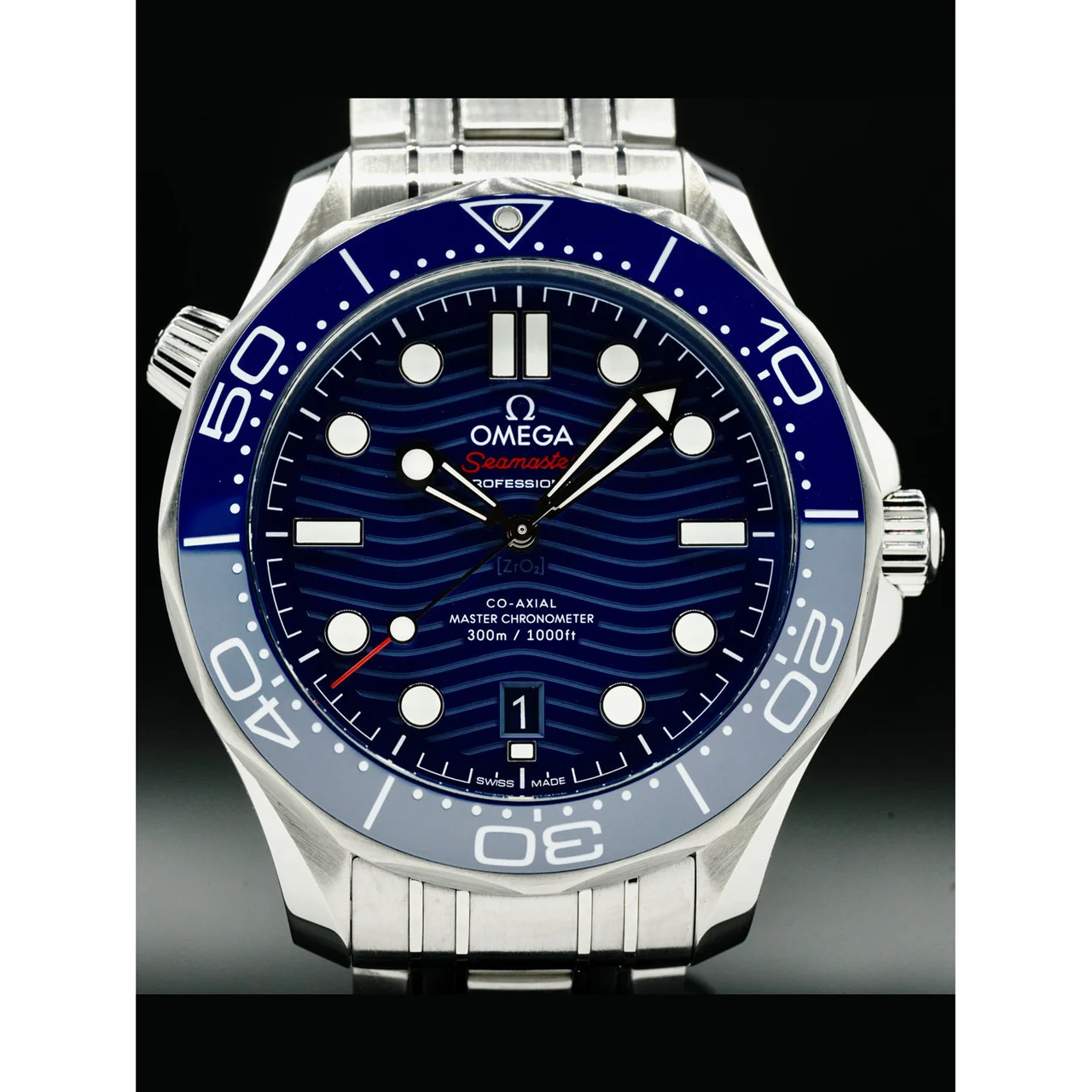 OMEGA Seamaster Diver 300M Co-Axial Master Chronometer on Bracelet 210.30.42.20.03.001 210000034026 42 mm kol saati