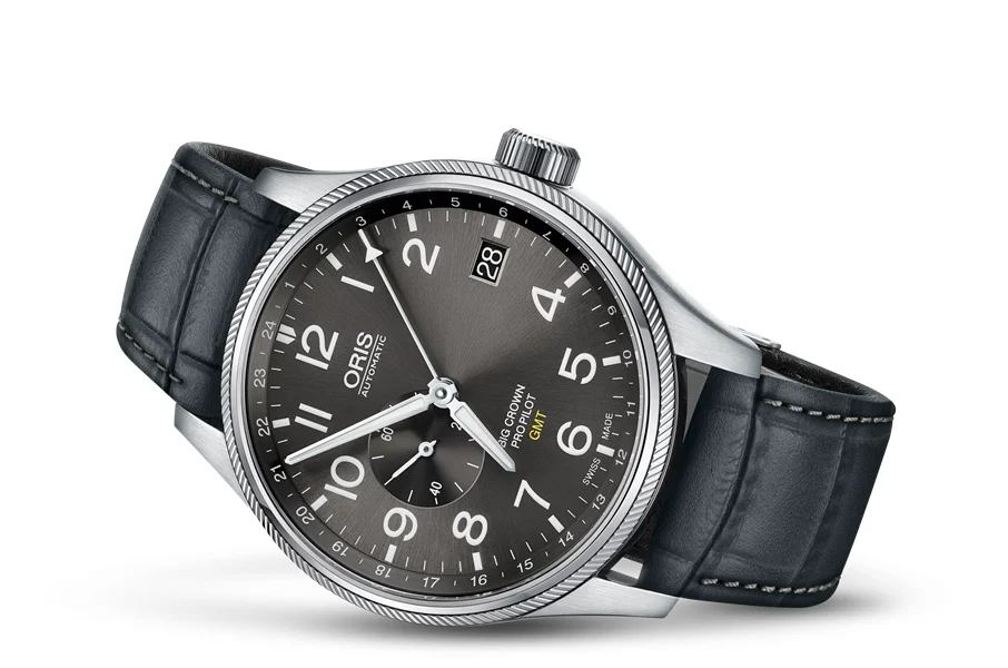 Oris Big Crown ProPilot GMT, Small Second 01 748 7710 4063-07 5 22 06FC 45 mm kol saati